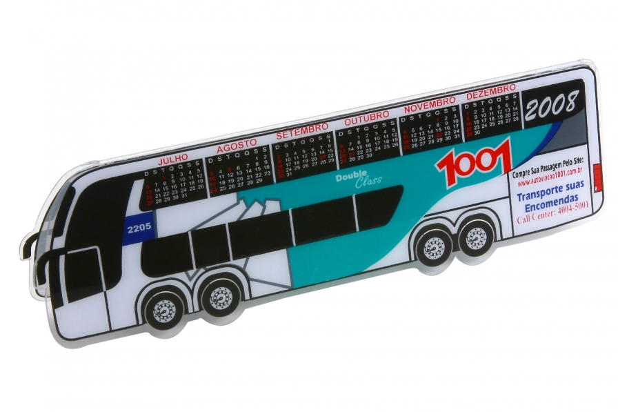 Calendrio PETG BUS