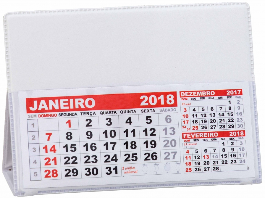 Calendrio PVC