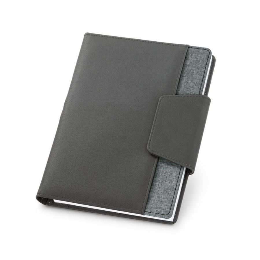 Capa com caderno