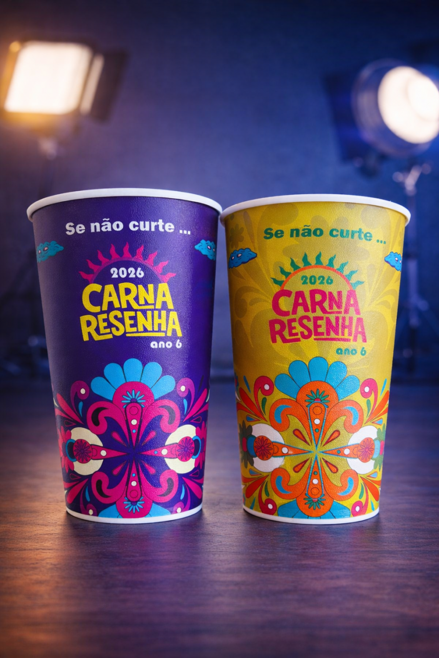 Copo Plástico Impressão 360º