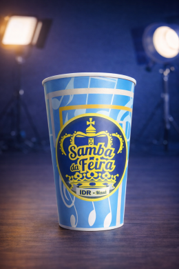 Copo Plástico Impressão 360º