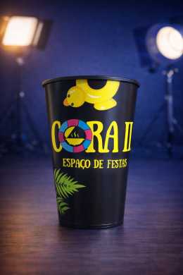 Copo Plástico Impressão 360º
