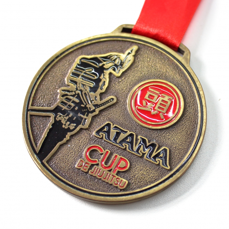 Medalha Metal Alto Relevo